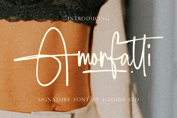 Amorfatti: The Script Font That Makes Every Design Feel Premium
