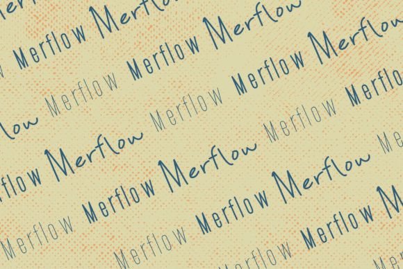 Merflows: Where Elegance Meets Natural Typography
