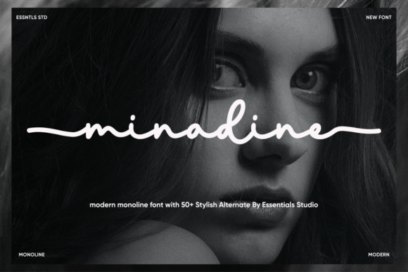 Minadine Font – Clean Modern Typography for Every Project
