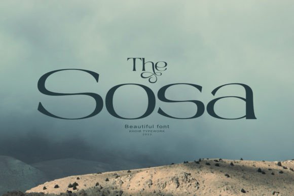 Sosa Serif Font: Elegance for Every Design Project